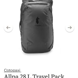 Cotopaxi Allapa 28- travel pack. Great condition! Used once.